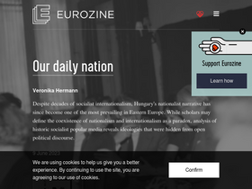 'eurozine.com' screenshot