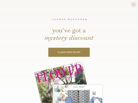 joannabuchanan.com homepage screenshot