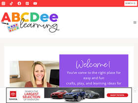 'abcdeelearning.com' screenshot