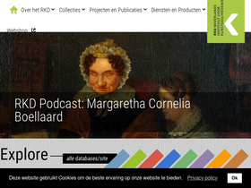 'rkd.nl' screenshot