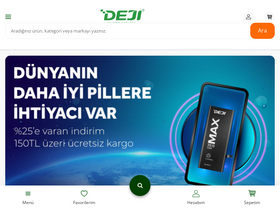 'deji.com.tr' screenshot