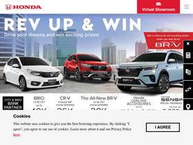 'hondaphil.com' screenshot