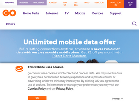 'go.com.mt' screenshot