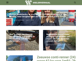 'wielerverhaal.com' screenshot