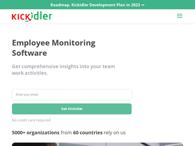'kickidler.com' screenshot