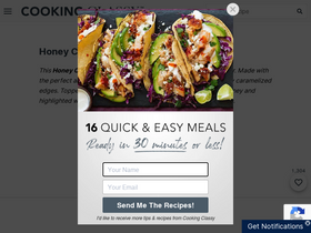 'cookingclassy.com' screenshot