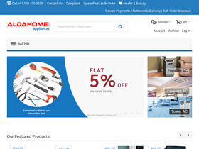 'aldahome.com' screenshot