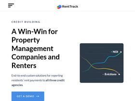 'renttrack.com' screenshot