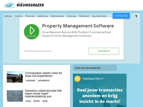 'nieuwsgrazer.nl' screenshot