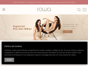 ROWA STORE website screenshot