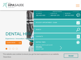 'grupohpa.com' screenshot