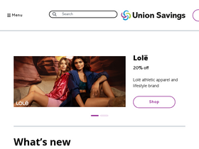 'unionsavings.ca' screenshot