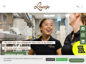 'loetje.nl' screenshot
