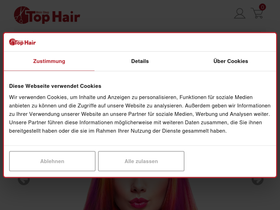 'tophair.com' screenshot