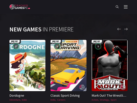 'cracked-gamespc.com' screenshot