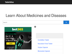 'tabletwise.net' screenshot