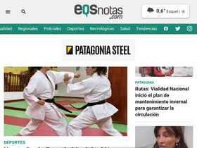 'eqsnotas.com' screenshot