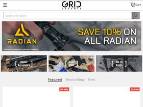 'ghostrifles.com' screenshot