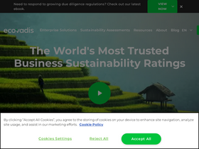 'ecovadis.com' screenshot
