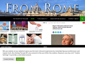 'fromrome.info' screenshot
