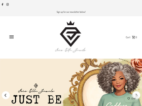 isisellajewels.com homepage screenshot