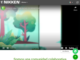 'nikkenlatam.com' screenshot