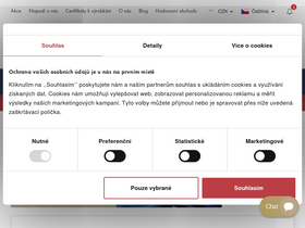 'nanospace.cz' screenshot