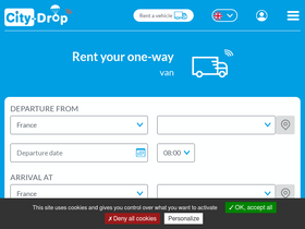 'city-drop.com' screenshot