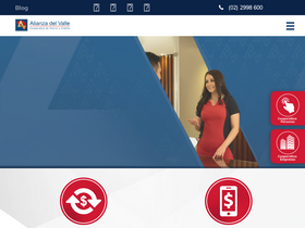 'alianzadelvalle.fin.ec' screenshot
