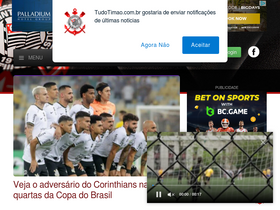 'tudotimao.com.br' screenshot