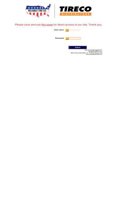 reliable.tireweb.com