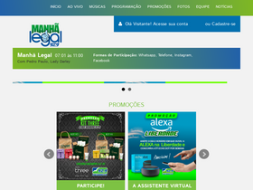 'radioliberdade.com.br' screenshot