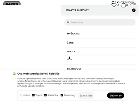 'buzzsneakers.hr' screenshot