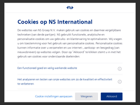 'nsinternational.nl' screenshot