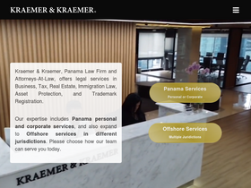 'kraemerlaw.com' screenshot