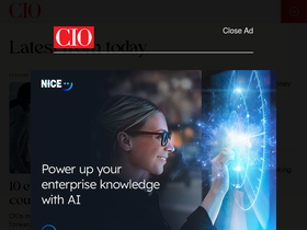 'cio.com' screenshot