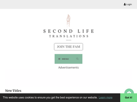 'secondlifetranslations.com' screenshot