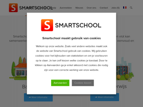 'tisp-ksom.smartschool.be' screenshot