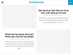 'tuvingaynay.com' screenshot