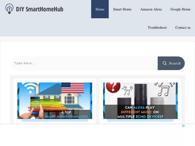 'diysmarthomehub.com' screenshot