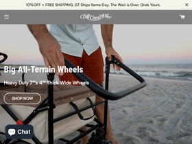 chillcampingwagon.com homepage screenshot