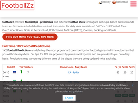 'footballzz.co.uk' screenshot