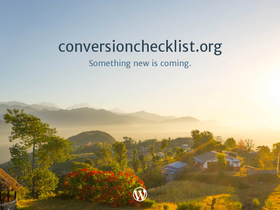 conversionchecklist.org