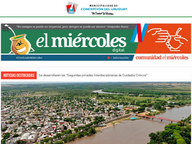 'elmiercolesdigital.com.ar' screenshot