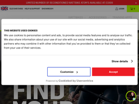 'wattbike.com' screenshot