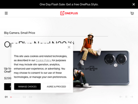 'oneplus.com' screenshot