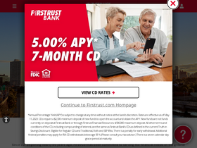 'firstrust.com' screenshot