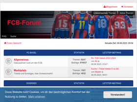 'fcbforum.ch' screenshot