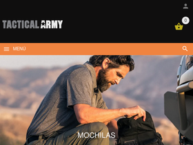 tacticalarmy.net homepage screenshot