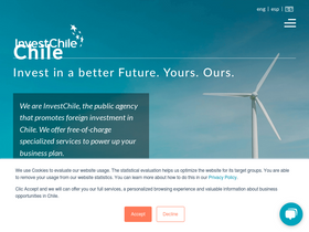 'investchile.gob.cl' screenshot